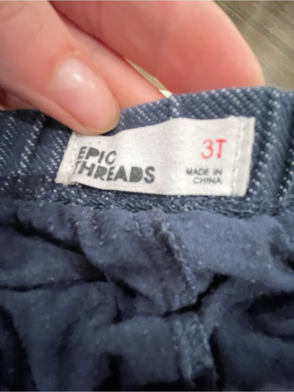 Epic Threads Navy Tiered Ruffle Mini Skirt - Picture 2 of 2